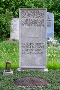 Grab - Karl Badberger – Foto aus München
