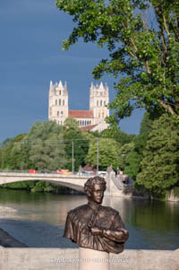 König Ludwig II. Denkmal – Foto aus München
