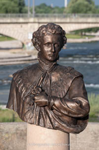 König Ludwig II. Denkmal – Foto aus München