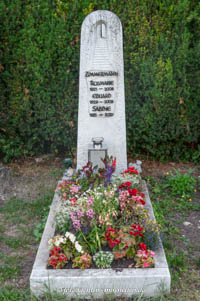 Grabstätte – Eduard Zimmermann