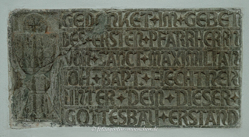 Gedenktafel - Johann Baptist Fichterer – Denkmal/Kunstwerk in München