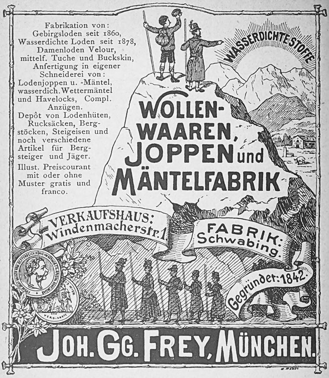 Frey - Lodenjoppen u. -Mäntel