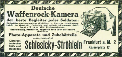 Deutsche Waffenrock-Kamera