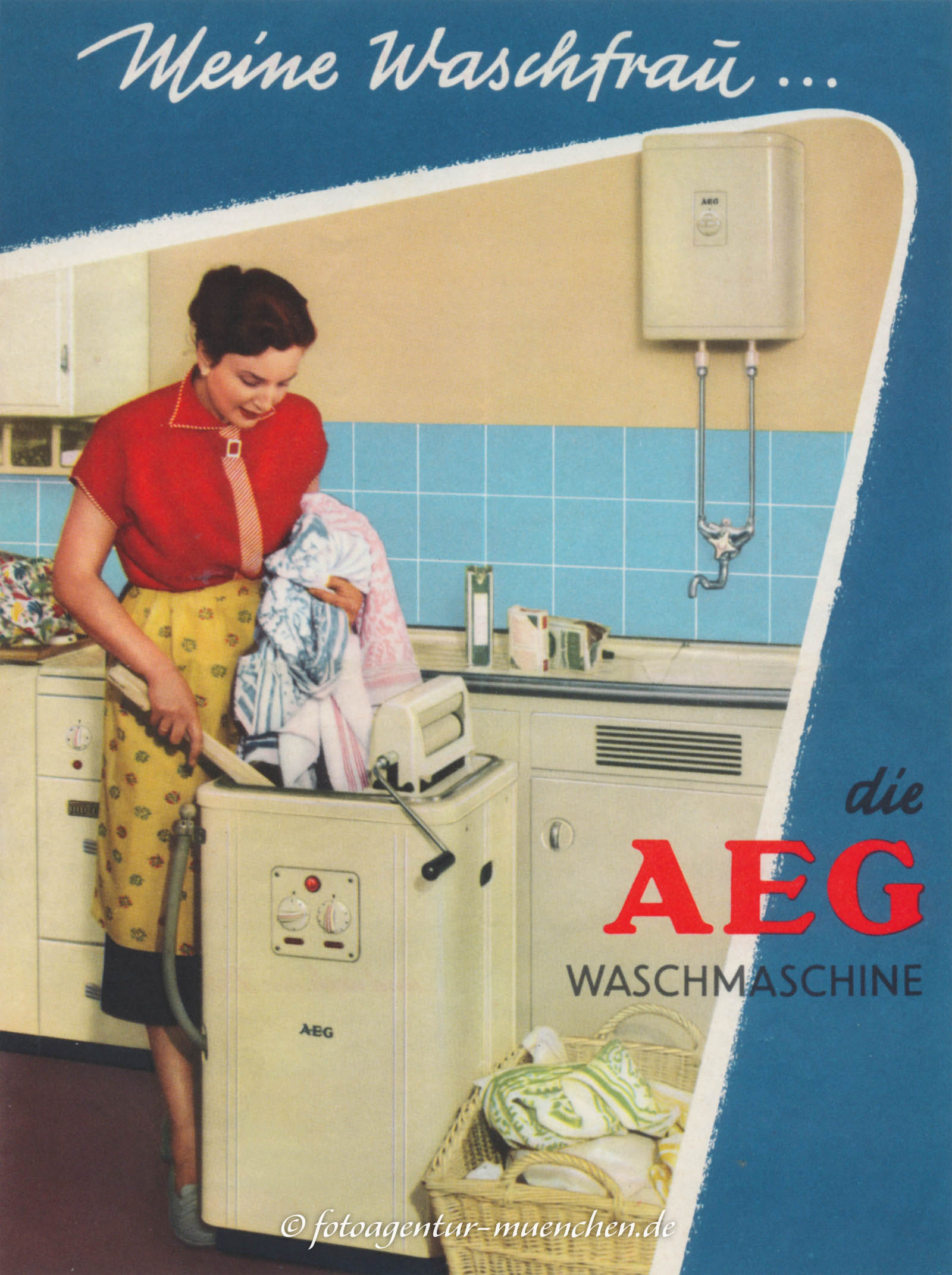 Meine Waschfrau... die AEG Waschmaschine
