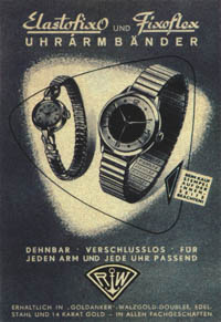 Elastofixo &amp; Fixoflex Uhrarmbänder