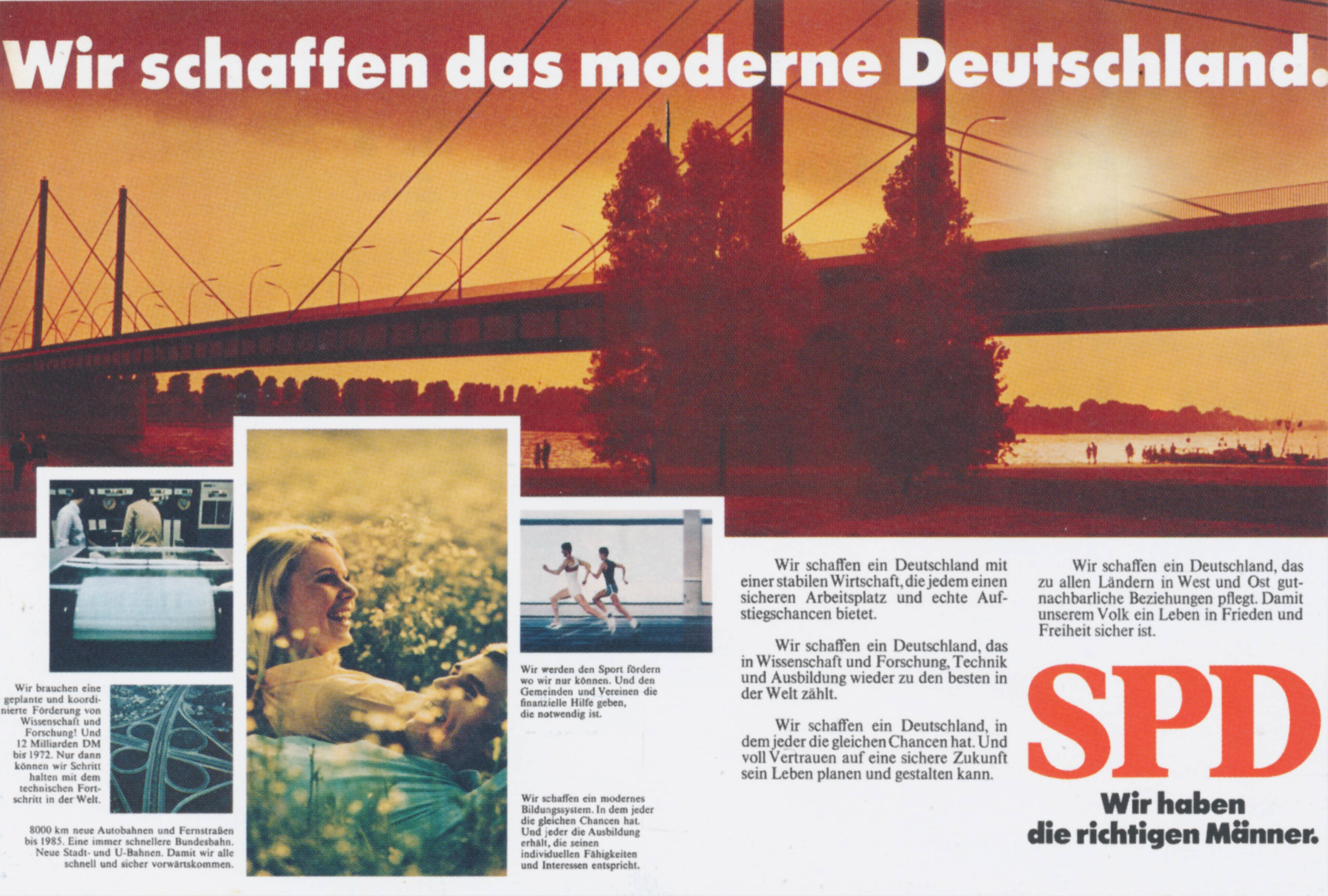 SPD Wir haben die richtigen Männer.