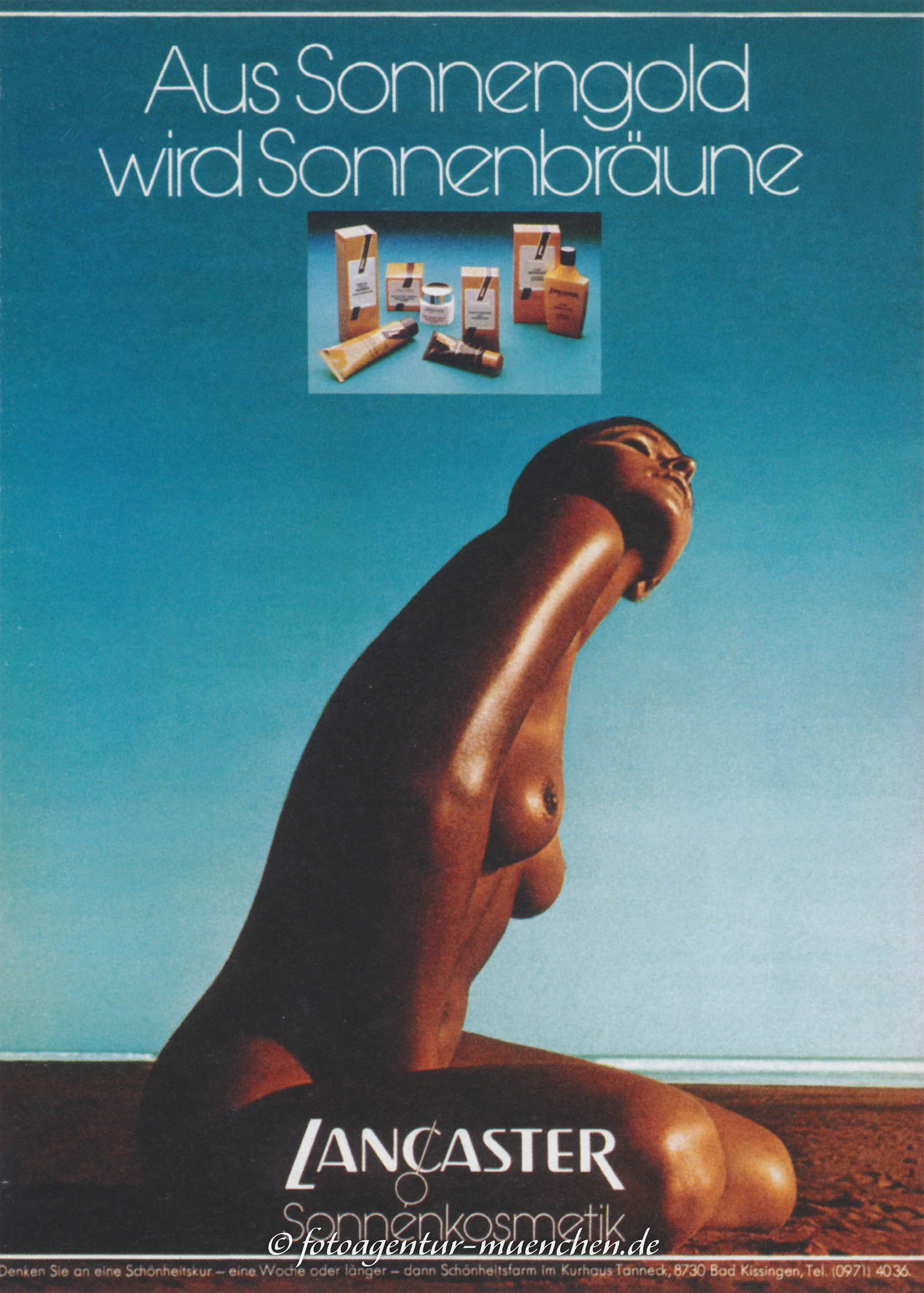 Aus Sonnegold wird Sonnebräune