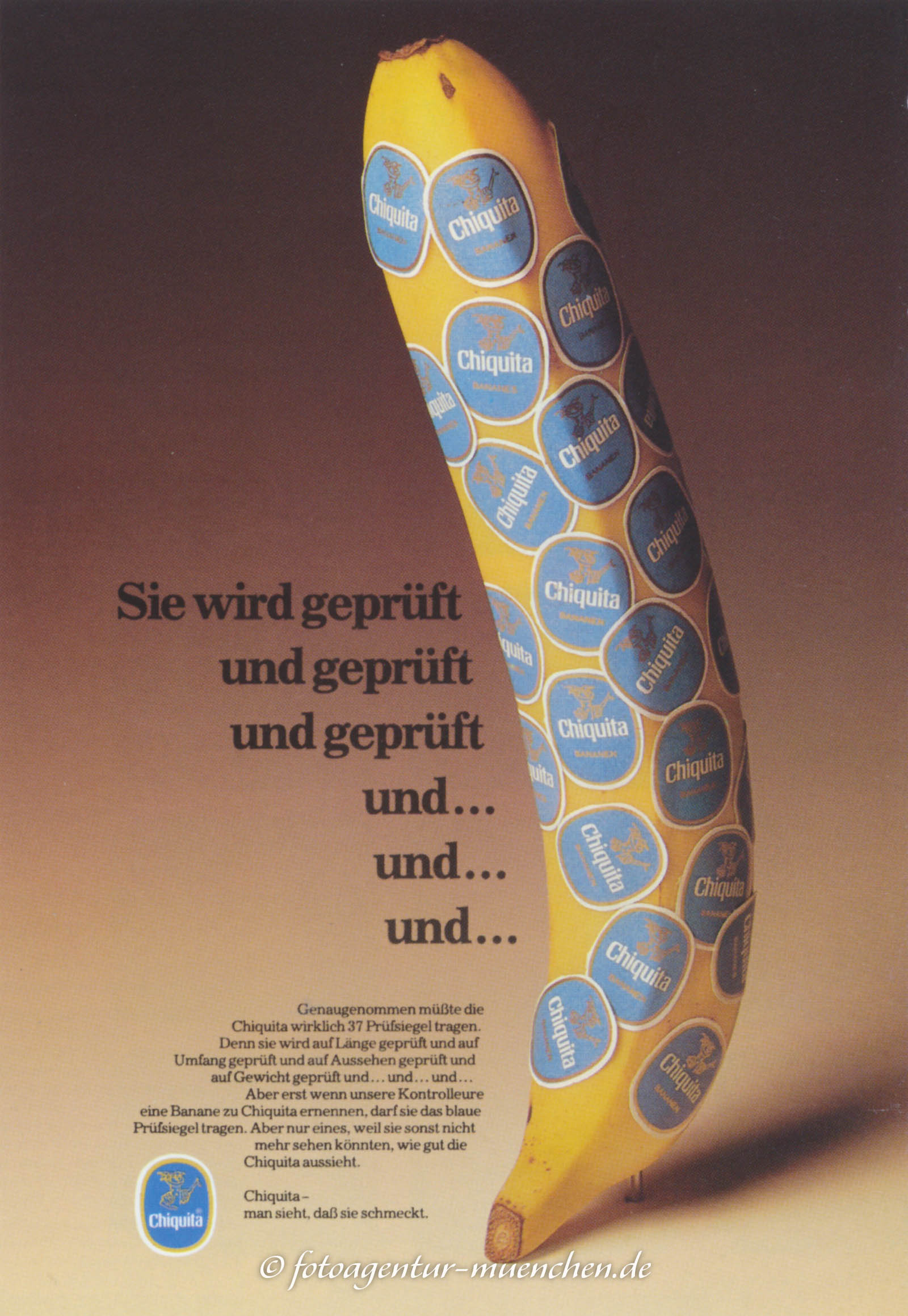 Chiquita - man siehr das sie schmeckt