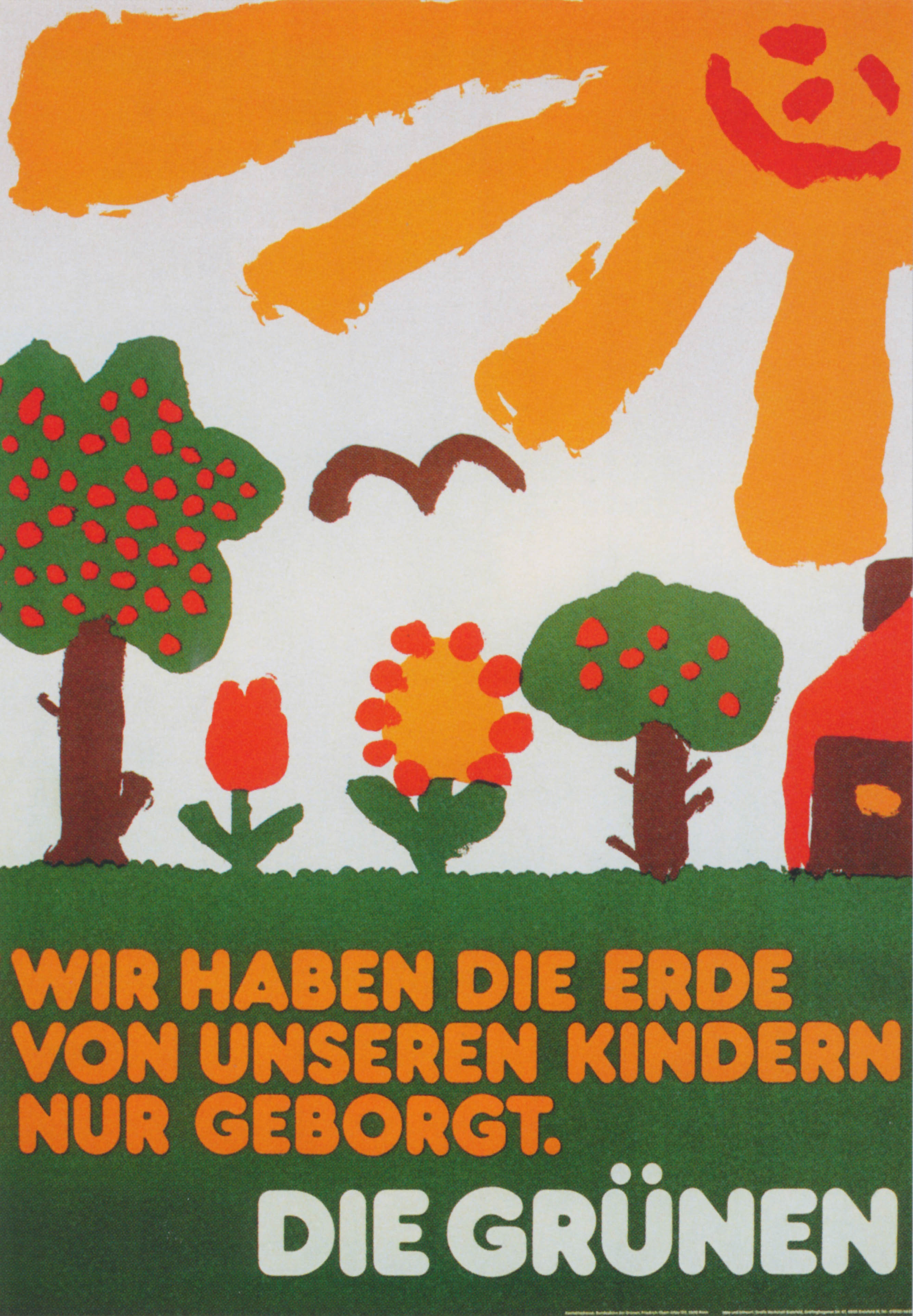 WIR HABEN DIE ERDE VON UNSEREN KINDERN NUR GEBORGT