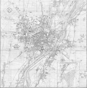 1865 - Plan der Koeniglichen Haupt- und Residenz- Stadt München