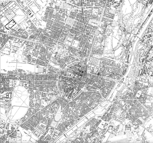 1908 - Stadtkarte München