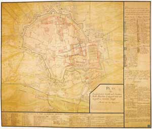 Plan der Churfürstlichen haupt und Residenz Stadt München
