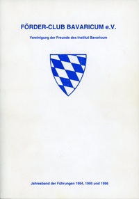  – Förderclub Bavaricum e.V.