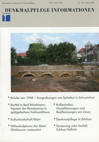München Buch Denkmalpflege Information 2008/03