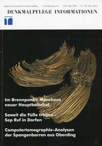 Kein Buchcover vorhanden: Denkmalpflege Information 2016/02 von Bayerisches Amt für Denkmalpflege