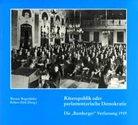München Buch Räterepublik oder parlamentarische Demokratie