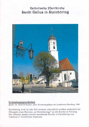 München Buch Sankt Gallus in Steinhöring