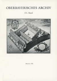 Oberbayerisches Archiv - Band 111 - 1986