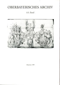 Oberbayerisches Archiv - Band 113 - 1989