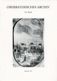 Oberbayerisches Archiv - Band 114 - 1990
