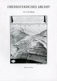 Oberbayerisches Archiv - Band 117/118 - 1993/94