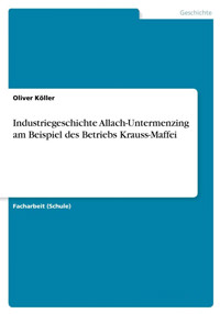 Industriegeschichte Allach-Untermenzing