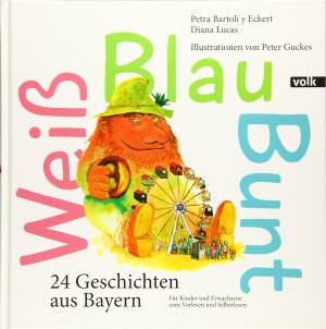 München Buch Weiß Blau Bunt