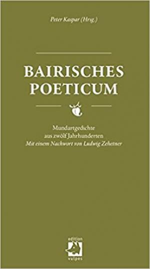 München Buch Bairisches Poeticum
