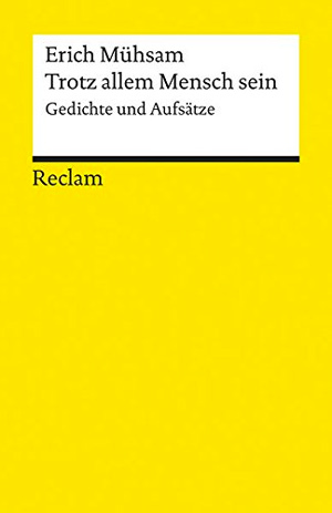 München Buch Trotz allem Mensch sein: Gedichte und Aufsätze