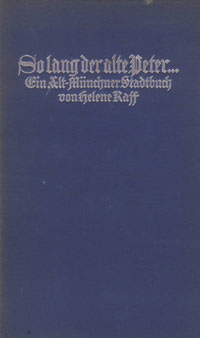 So lang der alte Peter …