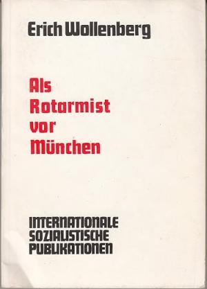 Cover:  Als Rotarmist vor München