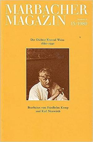 München Buch Marbacher Magazin Nr. 15 / 1980