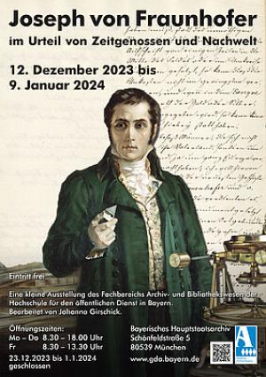 Kein Buchcover vorhanden: Joseph von Fraunhofer im Urteil von Zeitgenossen und Nachwelt von 