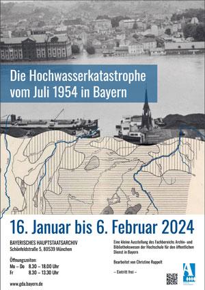 Kein Buchcover vorhanden: Die Hochwasserkatastrophe vom Juli 1954 in Bayern von 