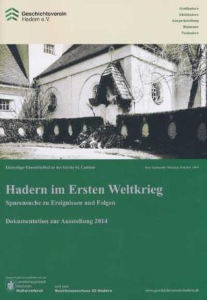 Kein Buchcover vorhanden: Hadern im Ersten Weltkrieg von 