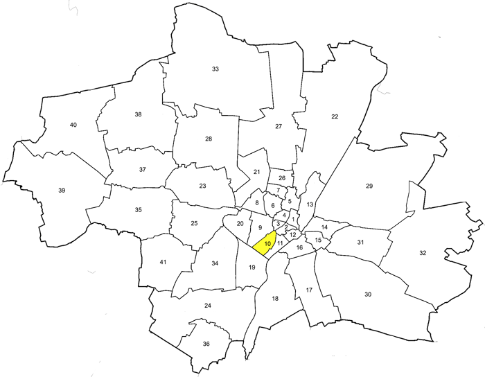 Alte Stadtbezirke in München – Isarvorstadt – Schlachthausviertel