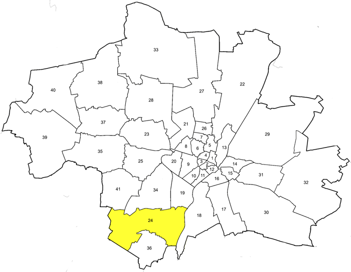 Alte Stadtbezirke in München – Thalkirchen – Obersendling – Forstenried-Fürstenried