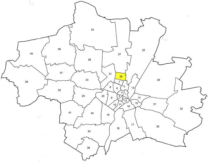 Alte Stadtbezirke in München – Schwabing-West