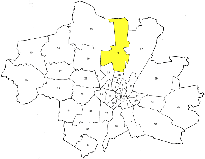 Alte Stadtbezirke in München – Schwabing-Nord-Milbertshofen – Am Hart
