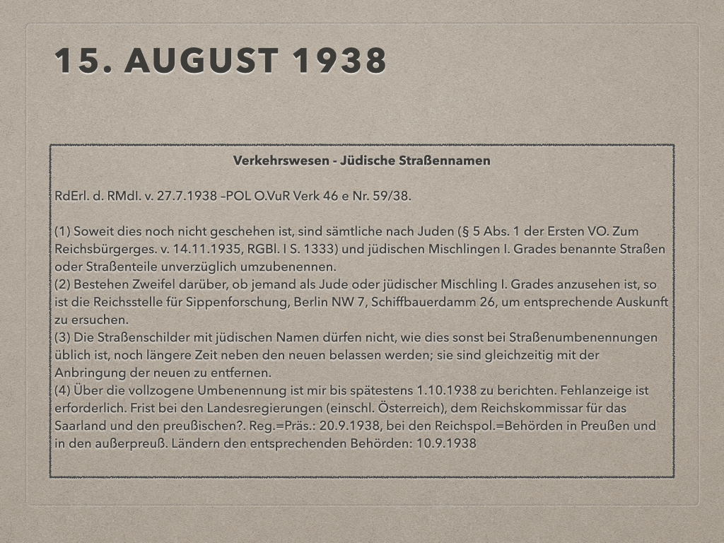 Bild 7 zu Entjudung der Münchner Straßennamen