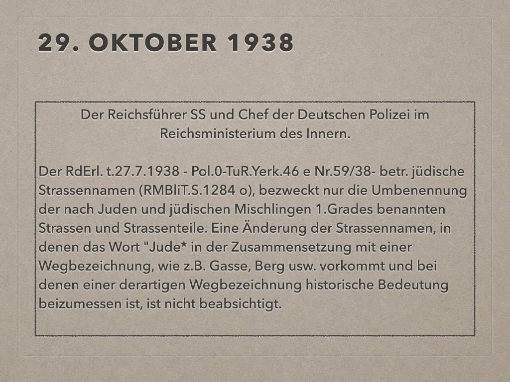Bild 8 zu Entjudung der Münchner Straßennamen